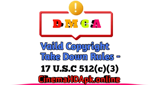Cinema HD APK DMCA Notice